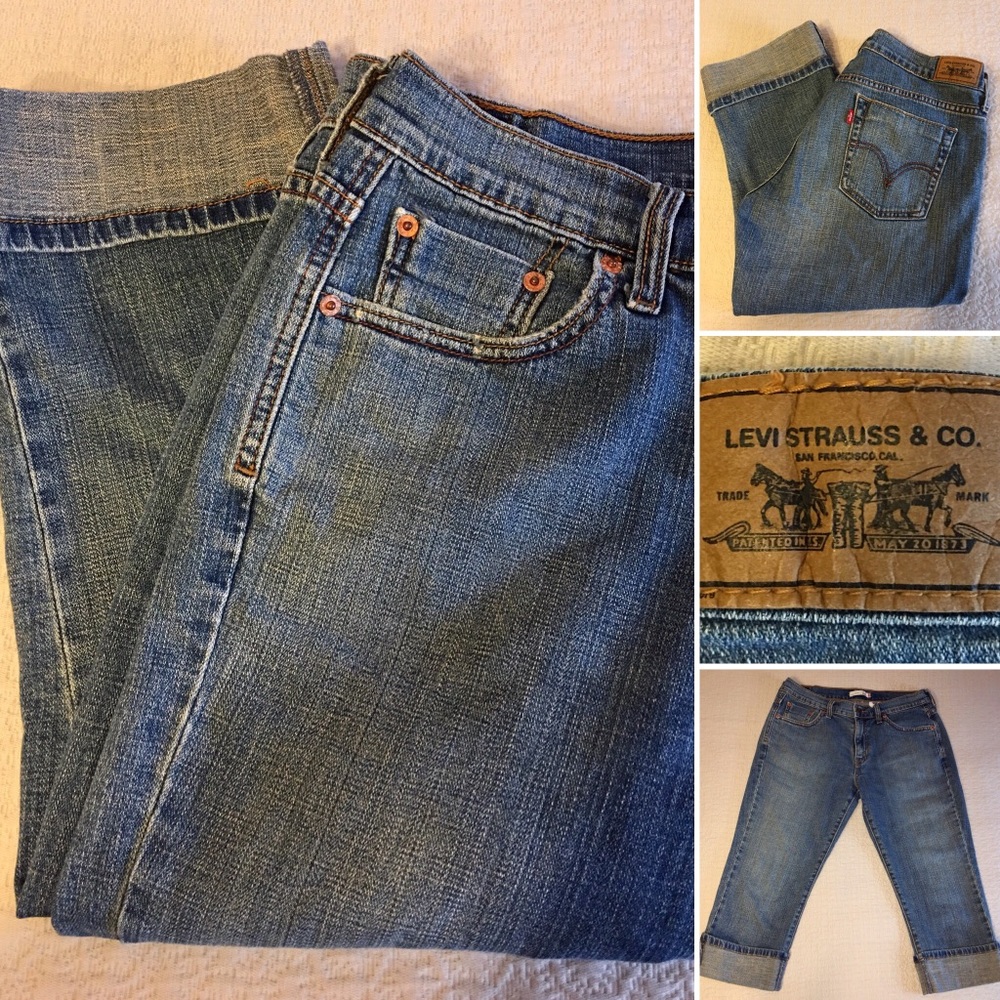 Levi’s Jean Capris 515 Size 8